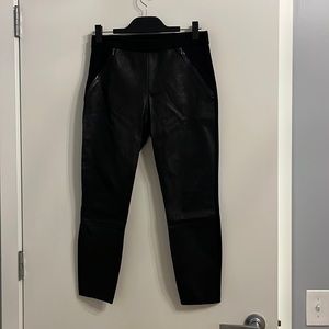 Ellie Tahari Leather leggings, size medium